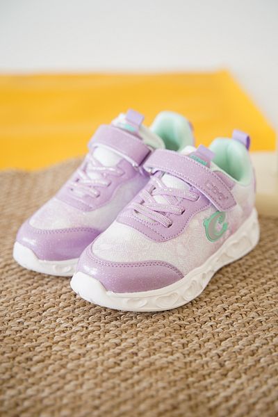Daxtors Yuki Velcro Girls' Sneaker Sports Shoes