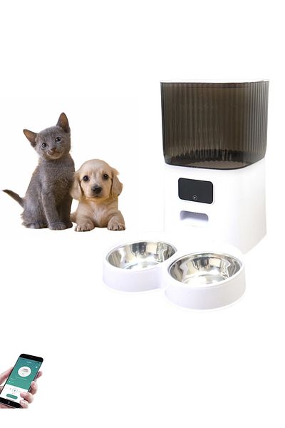 KidLe 5L Automatic Pet Food Dispenser Smart Cat Feeder with APP WiFi