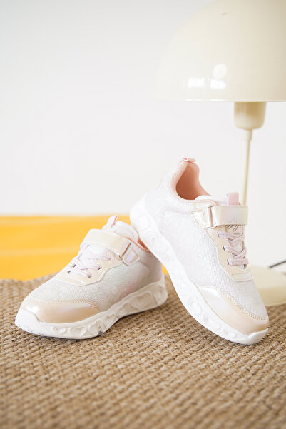 Daxtors Yuki Velcro Girls' Sneaker Sports Shoes