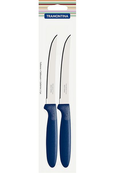 TRAMONTINA Since 1911, Made In Brazil - Ipanema 2 Pieces Steak Knife Set With Micro Serrated Edge Blades