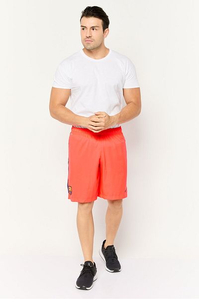 Nike Men Sportswear Fit Fc Barcelona Football Shorts, Red Combo
