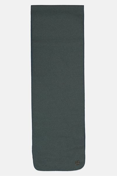 ELLE Women Buckle Logo Scarves 150 x 26 cm, Black