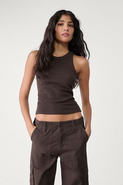 Stradivarius Ribbed vest top