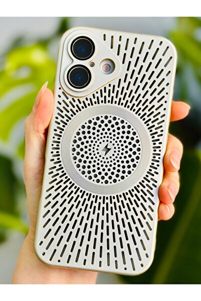 Go Aksesuar Iphone 16 Uyumlu Lensli Magsafe Özellikli Renkli Kılıf