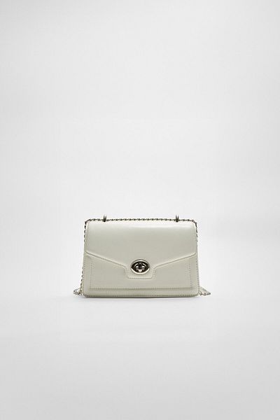 Stradivarius Rigid crossbody bag with clasp