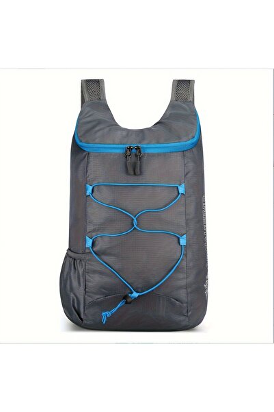 Choice حقيبة ظهر صغيرة رمادية خفيفة الوزن قابلة للطي، حقيبة ظهر خفيفة الوزن ل...