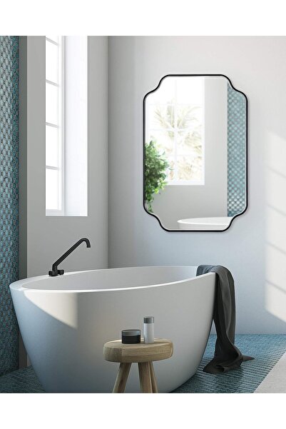MKS Design 60x90 Asimetrik Ayna / Düzensiz Ayna / Asimetrik Ayna / Ayna Dekoru / Düzensiz Ayna / Lüks Ayna