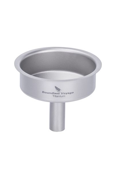 Choice Ti3075D 1pcs Boundless Voyage Titanium Funnel Hip Flask Accessories Kitchen Funnel for Transferring