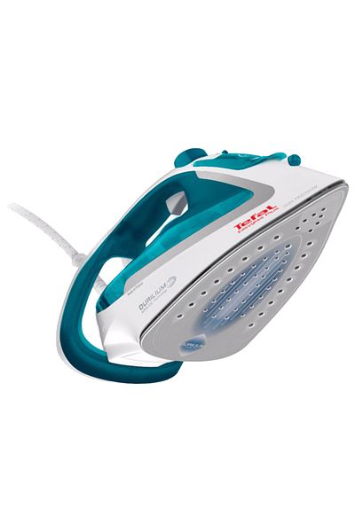 TEFAL مكواة بخار إيزي جليس بلس 2500 وات FV5718EO - فيروزي