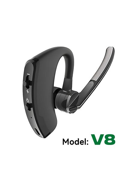 Choice V8 New V8 Bluetooth Earphone Wireless Stereo Hd Headphones V9 Bluetooth Hands In Car Kit With Mic Fo