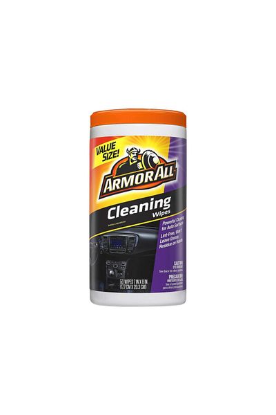 Armor ALL 50-Piece Cleaning Wipes 7 x 8inch