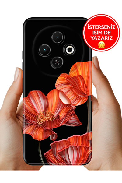 TECNO Spark 30C Kılıf Trend Desenli Esnek Kapak Benim Bahçem