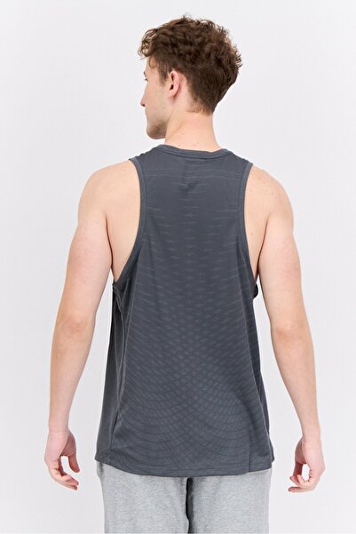 Nike Men Dri Fit Sleeveless Training Vest, Grey