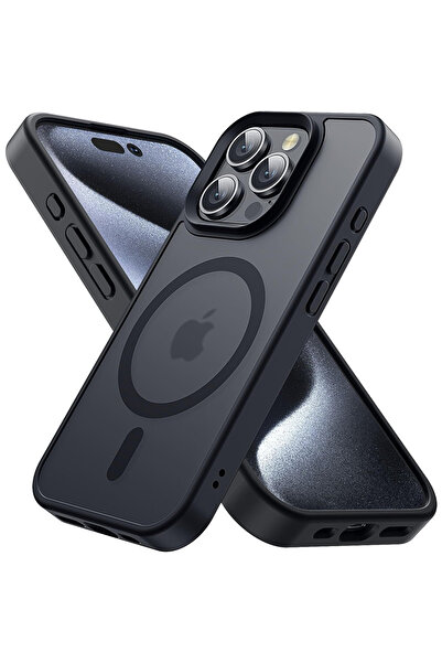 Choice جراب أسود غير لامع لهاتف iPhone 14Pro Max، لهاتف iPhone 16 Pro Max 15 ...