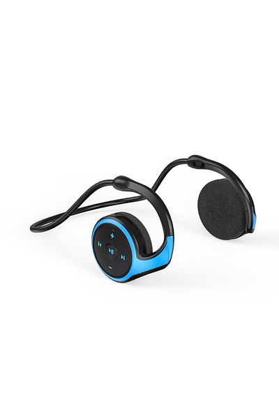 Choice Blue Wireless Headphones Bluetooth MP3 Player Headsets FM Radio On-Ear Comfort TF Card Slot Sport Wi