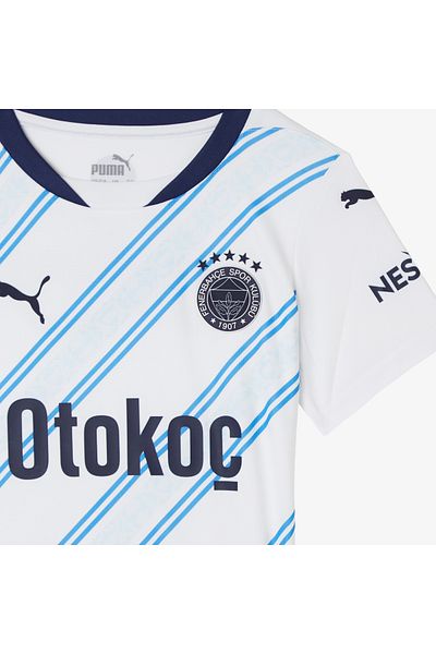 Puma Fenerbahçe Sk Away Kids White Jersey