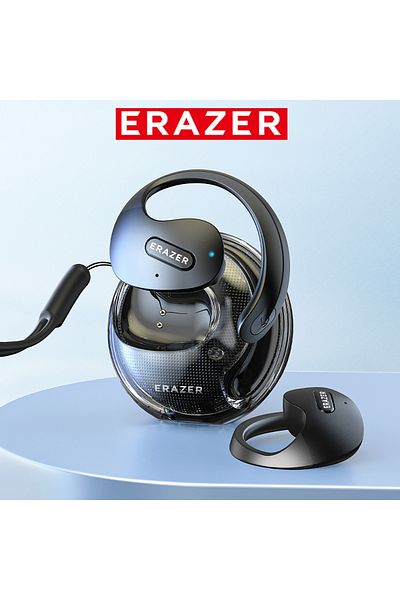 Choice Black Erazer X15pro Ows Earphone Bluetooth 5.4 Ear-mounted Sports Waterproof Wireless Earphones With
