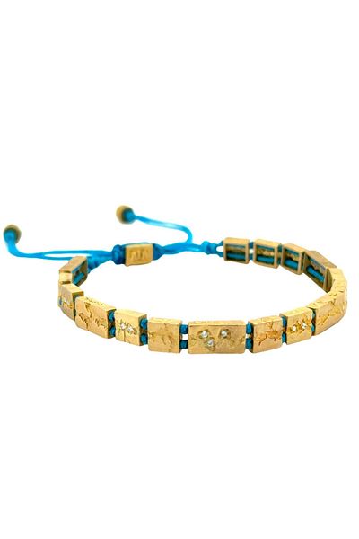 Juju Bronze Blue Lagoon Bracelet
