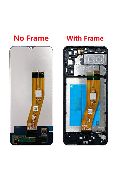 Choice Black With Frame Origina LCD For Galaxy A04e A042F LCD Display Screen Touch Panel Digitizer Replace