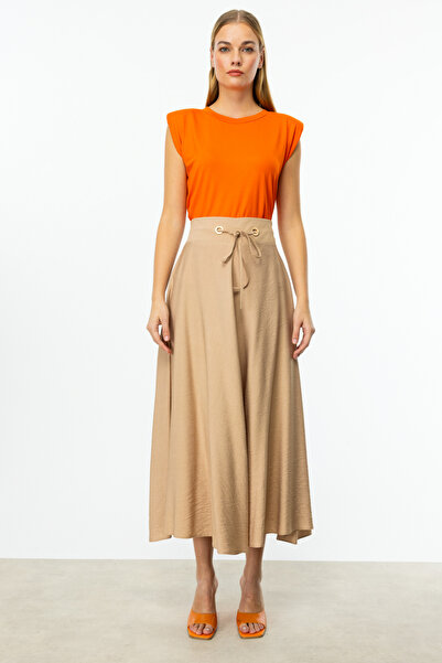 Mi Pret a Porter Mi Beli Lastikli Bağcıklı Etek