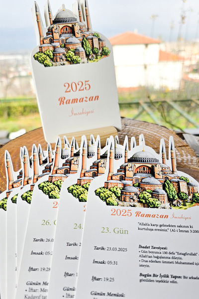 YUNUS COPY İstanbul Cami Ramazan İmsakiyesi Takvim Ramazan Takvimi - 30 Günlük Ramazan Takvimi Ramazan Süsleri