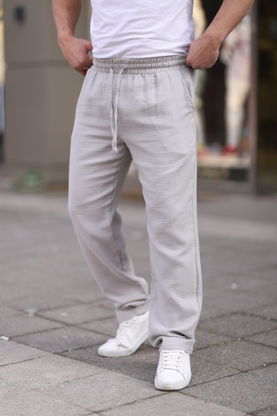 THMANY HAFİF VE RAHAT ERKEK MÜSLİN BAGGY PANTOLON