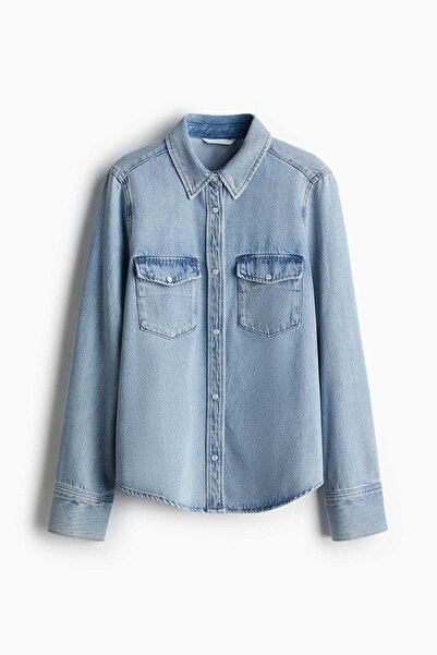 H&M قميص جينز