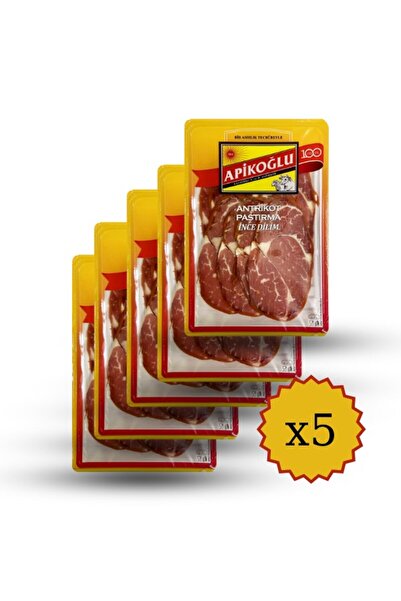 Apikoğlu Pastırma Antrikot Özel Seçim 90 X5 Toplamda 450 gr