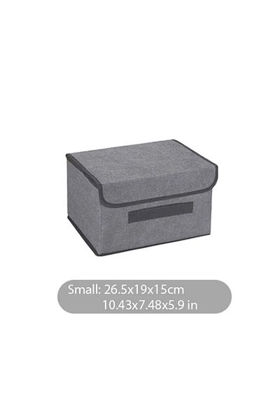Choice M Fold Non Woven Fabric Storage Box Gray Home Supplies Clothing Underwear Sock And Kid Toy Storage .