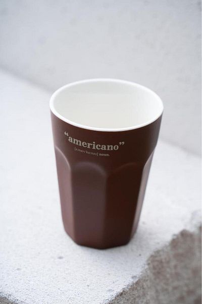 ACAR Blush Brown Single Glass/Mug 350ml