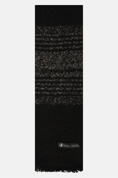 Body Glove Women Textured Scarves 198 L X 34 H Cm, Black