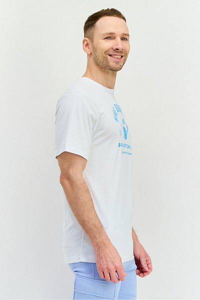 Nike Men Sportswear Fit Short Sleeves Running T-shirt, White