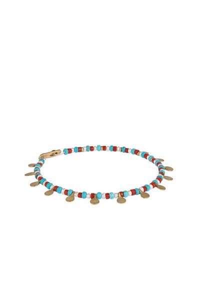 Juju Bronze Beaded Scale Anklet