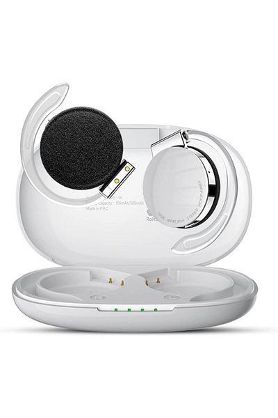 Choice WHITE Open Ear Headphones TWS Wireless Bluetooth Earphones Noise Cancelling Microphones Headsets wit