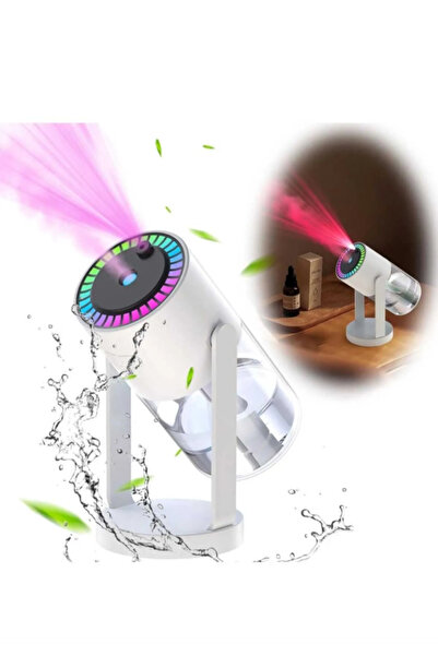 qasul Tavana Işık Yansıtan Gece Lambası Hava Nemlemdirici Ev ve Araba İçin Iş...