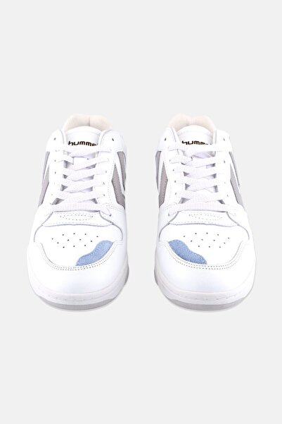 hummel Men Power Play Leather Lace Up Outdoor Shoes, White