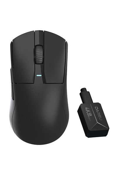 Choice ماوس DAREU 4KHz ثلاثي الوضع 2.4G سلكي لاسلكي PBT PAW3395 26000 نقطة في البوصة RGB 6 أزرار قابلة للبرمجة