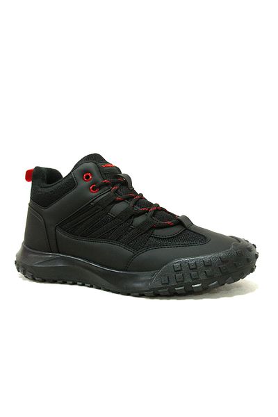 G CLASS G-Class Black Red Lace-Up High Top Sneakers Sports Shoes