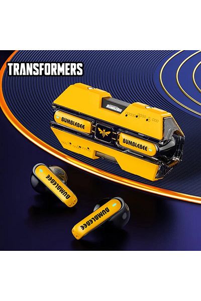 Choice Tf-t01 Yellow Transformers Tf-t01 Gaming Headset Tws Wireless Headphone Cool Sport Earbuds Nosie Red