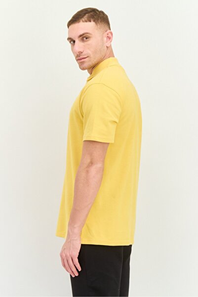 Puma x Select Men Sportswear Fit Short Sleeve Outdoor Polo Shirt, Yellow