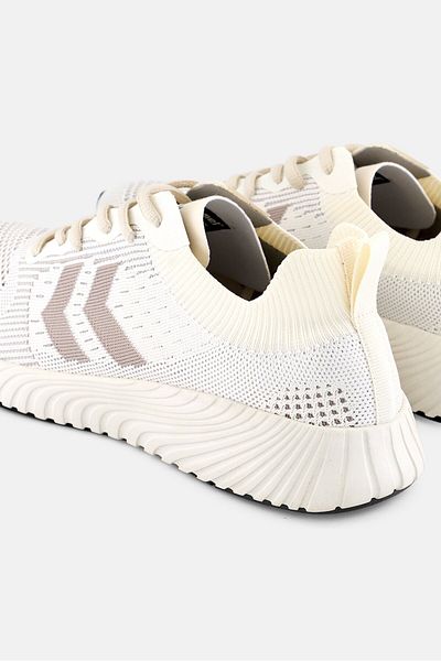 hummel Men Lace Up Outdoor Shoes, Bone White