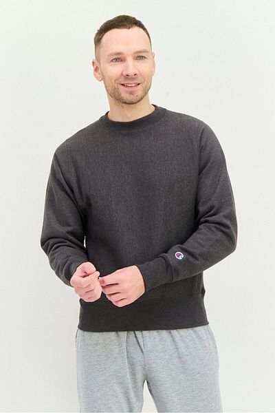 Champion Men Sportswear Fit Outdoor Sweatshirts, Charcoal
