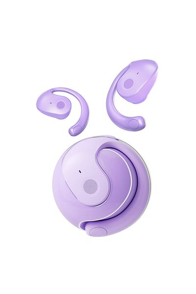 Choice Purple Ows Headphones Bone Conduction Earphone Open Ear Sports Bluetooth Headphones Wireless Earbuds