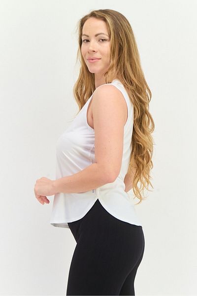 Head Women Sportswear Fit Sleeveless Training Top, White