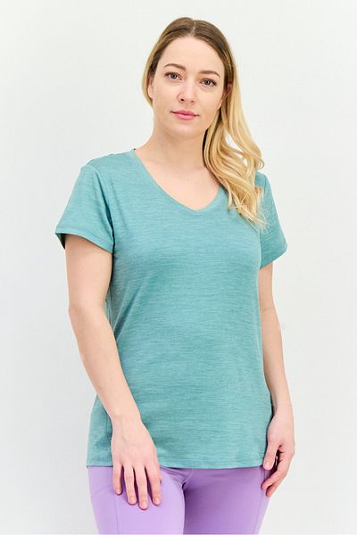 Head Women Sportswear Fit Short Sleeve Outdoor T Shirt, Dark Sage