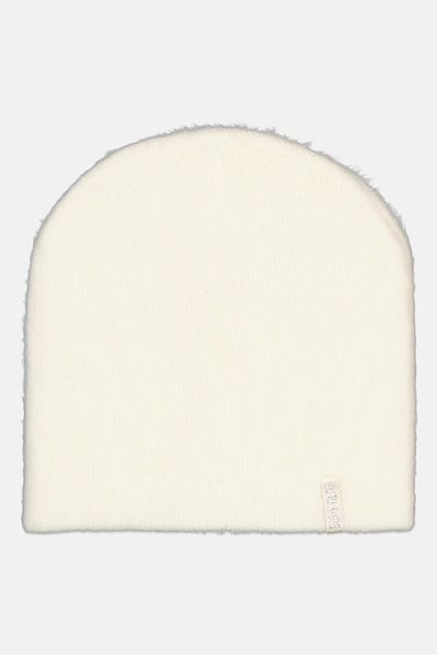 Body Glove Women Brand Logo Beanie Cap, Ivory