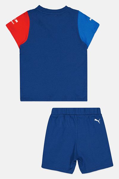 Puma x BMW Motorsport Toddlers Boy 2 Piece Outdoor T-shirt And Shorts, Multicolor