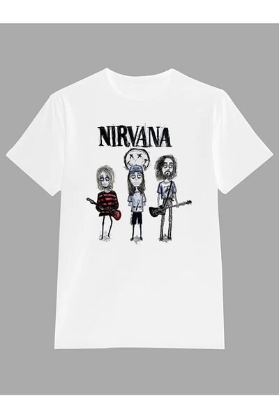 Touz Moda Μπλουζάκι Unisex με στάμπα Nirvana
