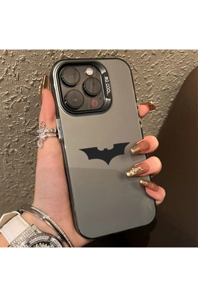 Choice 2 غلاف لهاتف iPhone 15Pro Max لهاتف iPhone 16 Pro Max غلاف هاتف بنمط عنكبوت خفاش غير لامع لهاتف iP