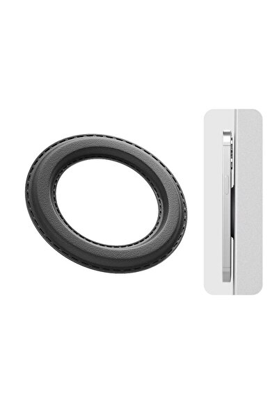 Choice حامل حلقي مغناطيسي أسود لهاتف iPhone 14 13 12، حامل هاتف محمول على الح...